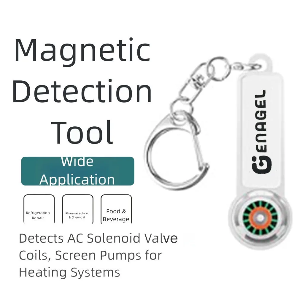 Heating Circulation Pump Rotation Tester And AC Detector Oil Burner Solenoid Valve Detects Rotation Direction Tool