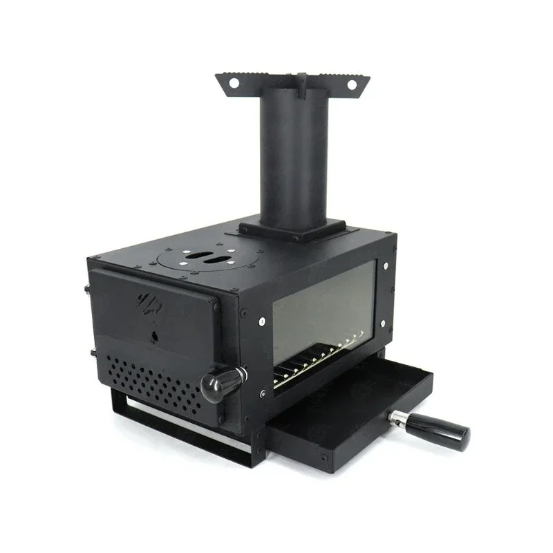 

Outdoor camping BBQ wood stove light camping