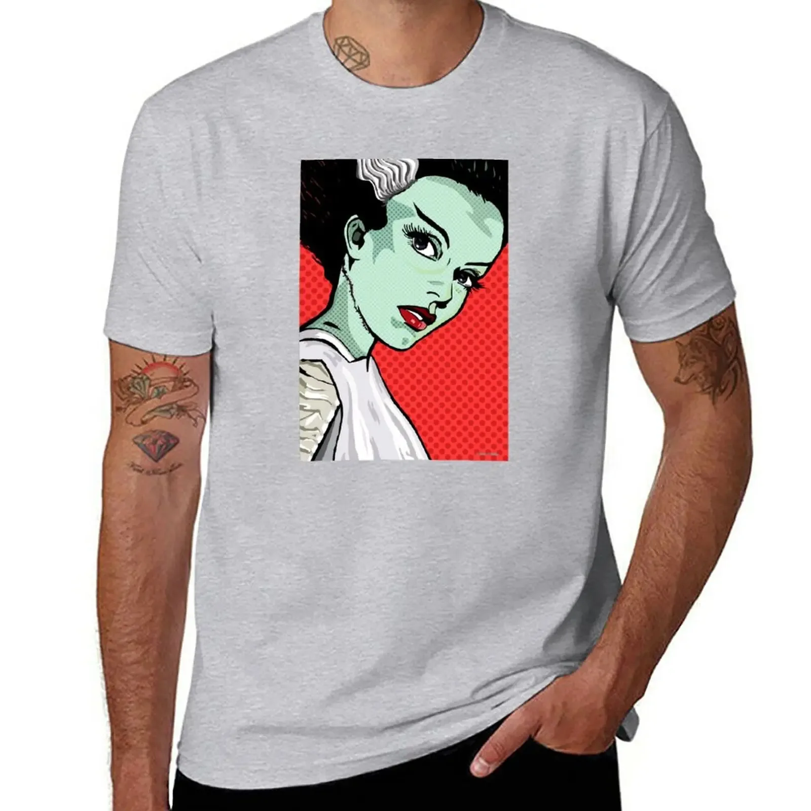 New The Bride of Lichtenstein T-Shirt sweat shirt oversized t shirts quick-drying t-shirt black t shirts t shirts for men cotton