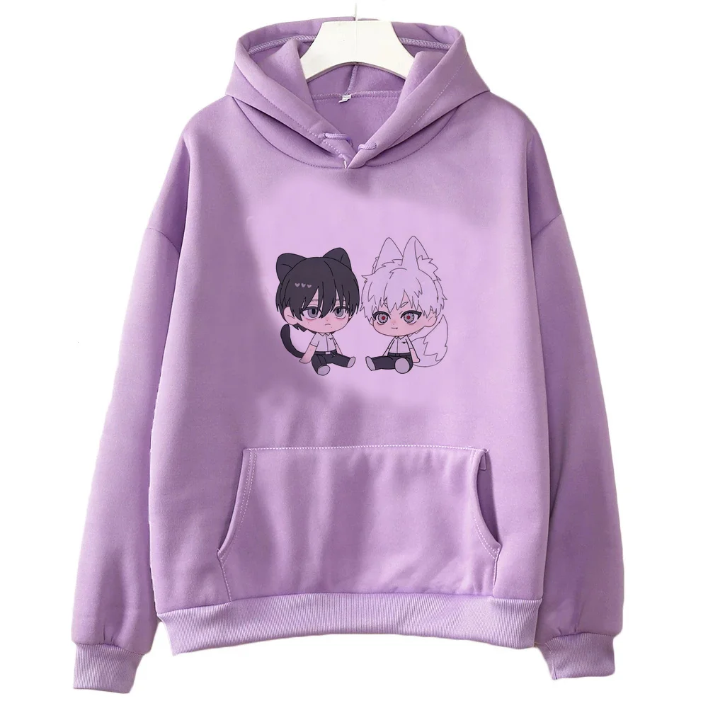 The Summer Hikaru Died Hoodies Kawaii Mode japanischer Anime 2000er Hip-Hop Winter warm Damen mit Taschen – Detail 3