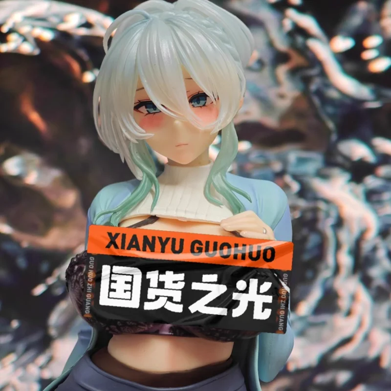 New The Widow'S Snow Girl, Snow No Deep Winter Sitting Snow No Handmade Anime Pretty Girl Model Ornament