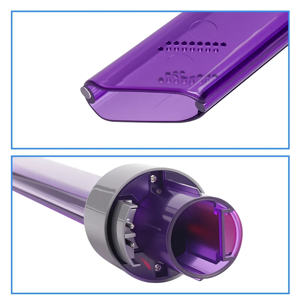 Ferramenta de limpeza de bico de fenda de lâmpada LED para Dyson V7 V8 V10 V11 V15 Aspirador de pó Peças de reposição Acessórios