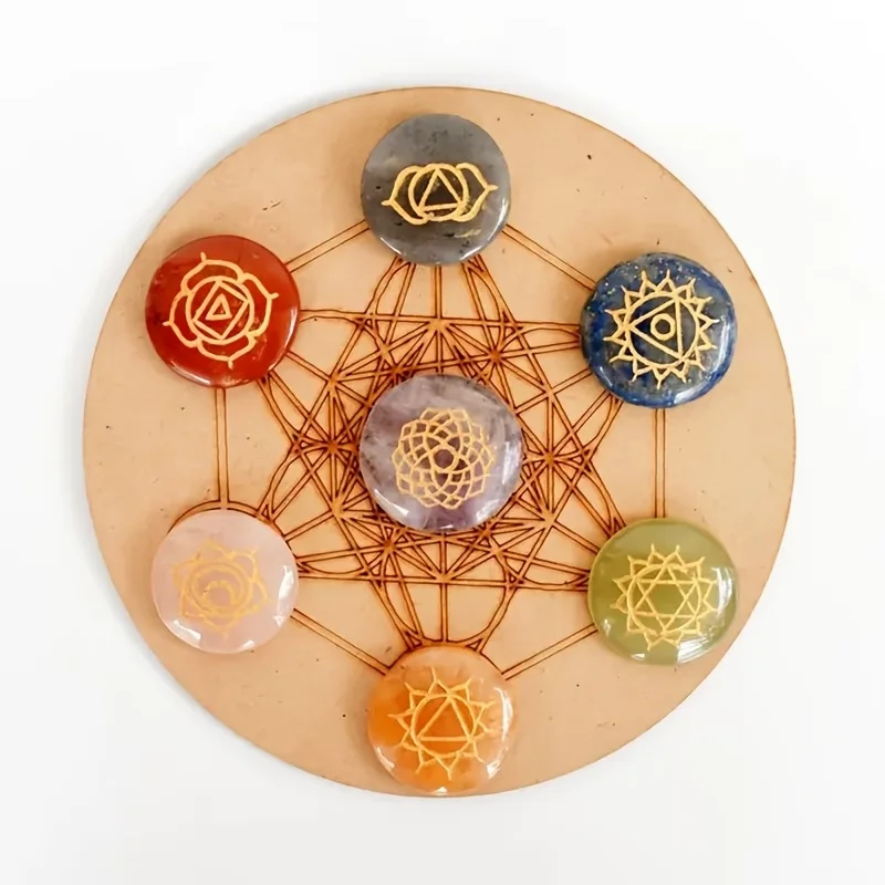 

DIY Epoxy Resin Mold Seven Chakras Semicircle Hemisphere Round Mirror Silicone Mold For Resin