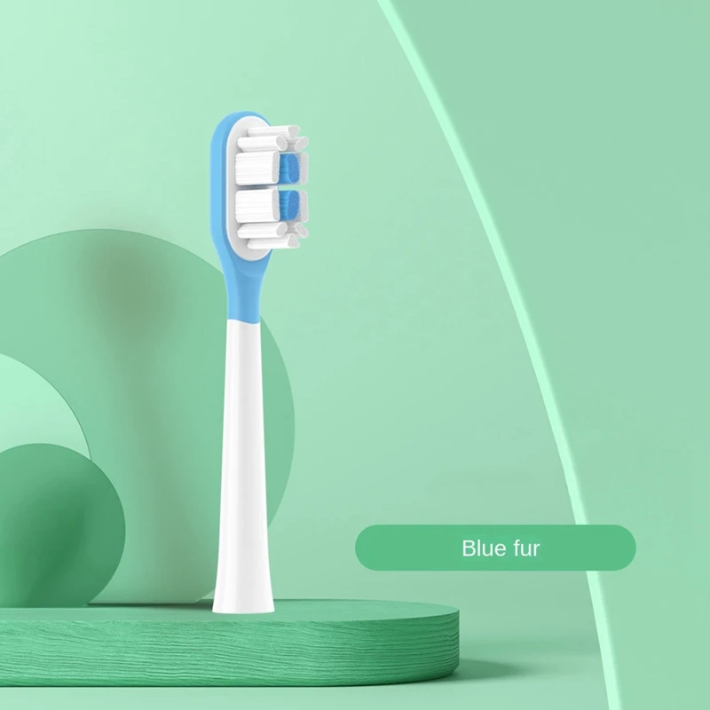 10 buah cocok untuk kepala sikat gigi elektrik Laifen LFTB01-P kepala sikat pembersih bantalan bulu lembut