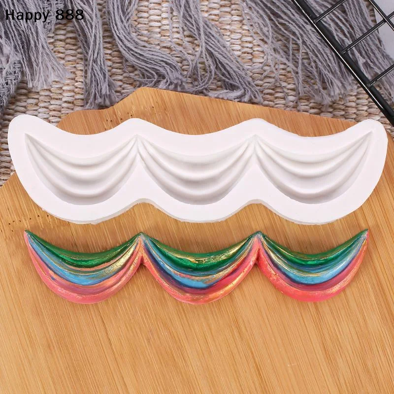 Decorative Pattern Silicone Sugarcraft Molds And Resin Tools For Cupcake And Fondant Cake Decorating