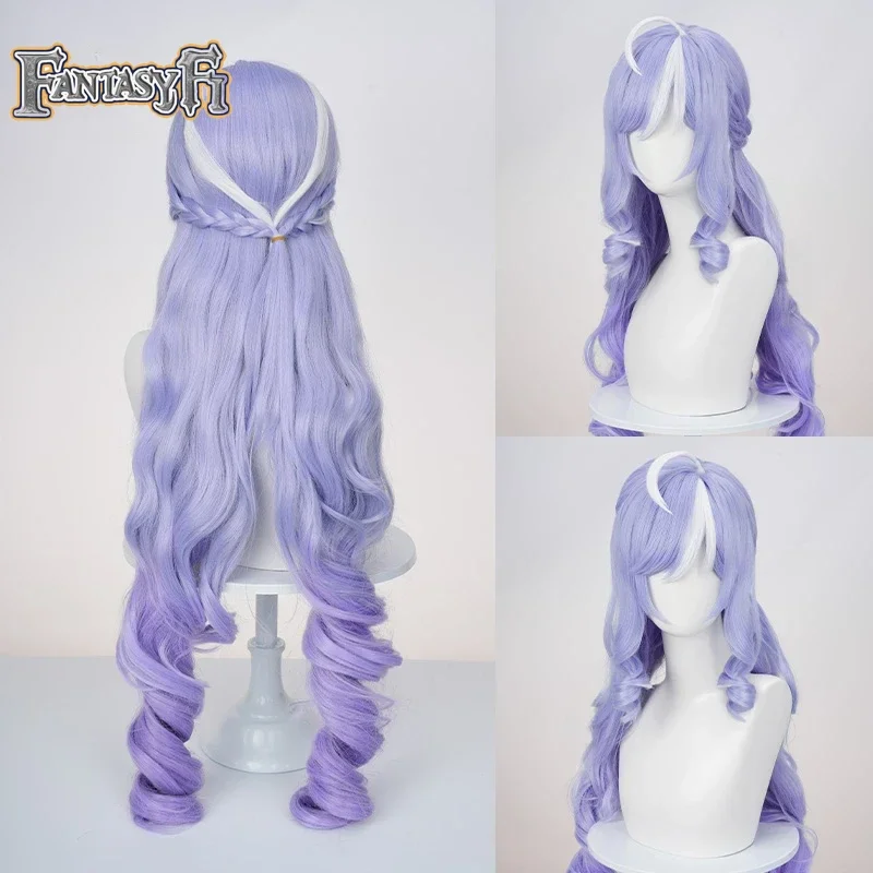 Zenless منطقة صفر فيفيان Mockingbird شعر مستعار تأثيري 80 سنتيمتر الشعر الطويل الحرة قبعة المرأة تصميم شخصية لعب الأدوار