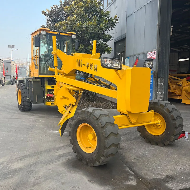 CIF Prezzo Macchinari stradali 100HP Mini Livellatore 5Ton Potenza Nuovo tipo Attrezzatura compatta per la costruzione stradale