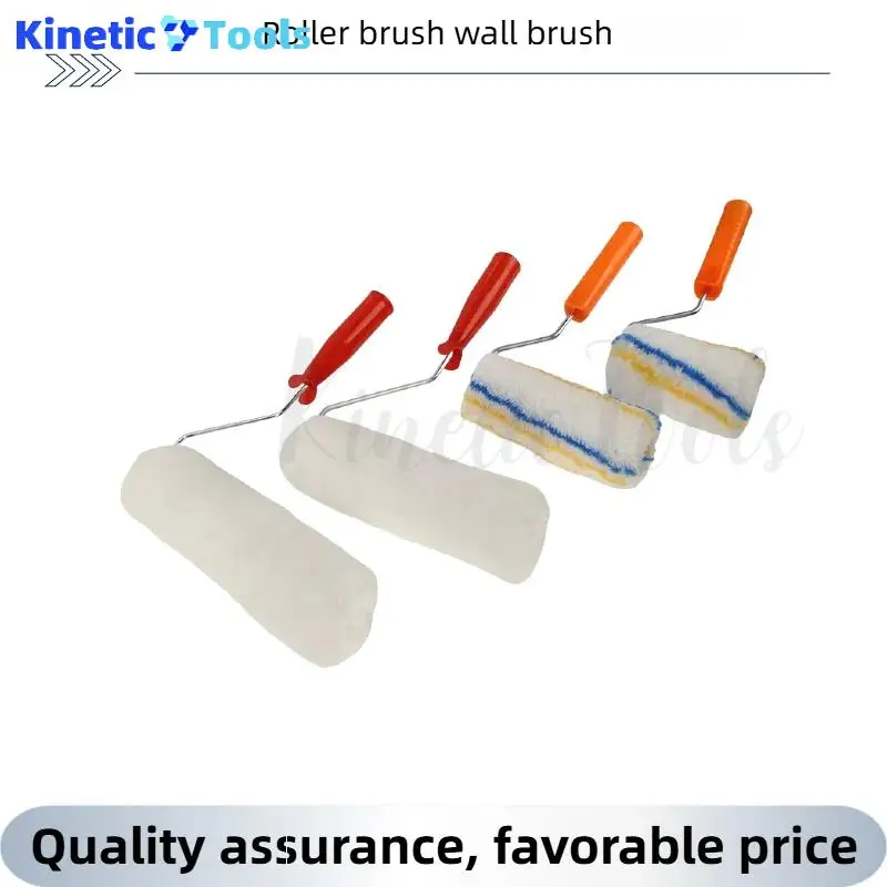 4/6/8/9inch Mini Paint Roller Covers Kit Reusable Polyester Paint Roller Brush For Hotel Wall Corner Painting Tool