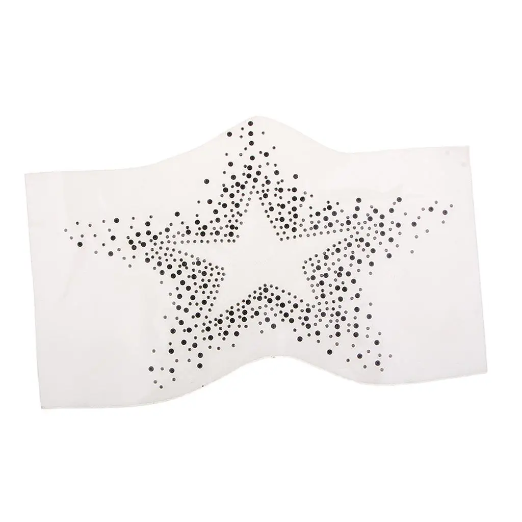 1 Piece Rhinestone Motif Star Hotfix 298 X 190 Mm Iron-on Appliqué Application Rhinestones for Pants T-Shirt Sweater Coat Decor