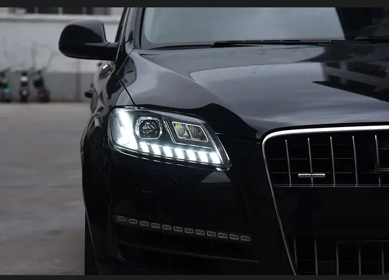 

Car Lights Head Lamp for Audi Q7 Headlights 2006-2015 Q7 LED Headlight Projector Lens DRL Animation Automotive Accessories