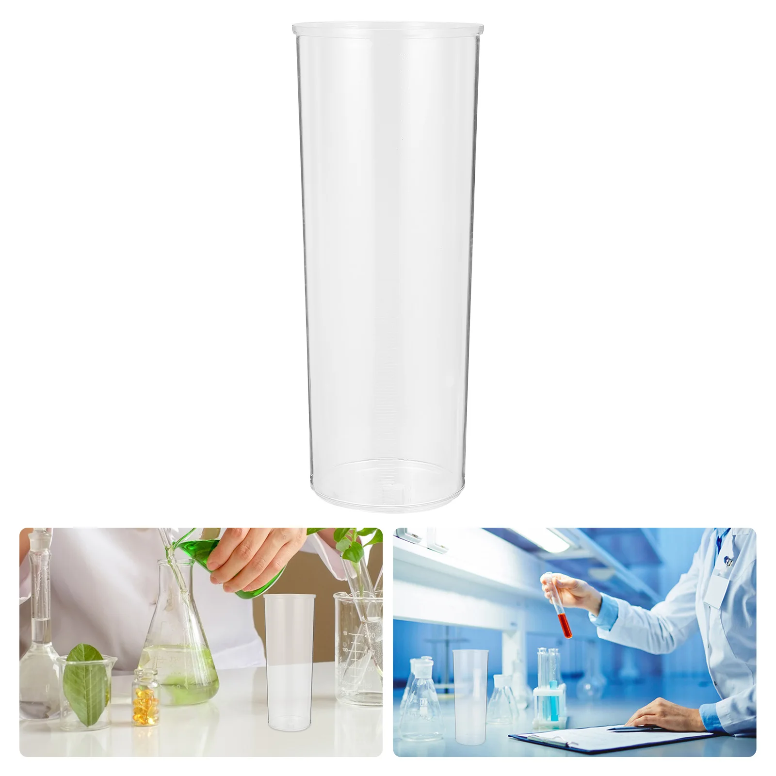 

Plastic Transparent Liquid Container Physics Cylinder School Teaching Demonstration Material Student Fun Experiment Equipment