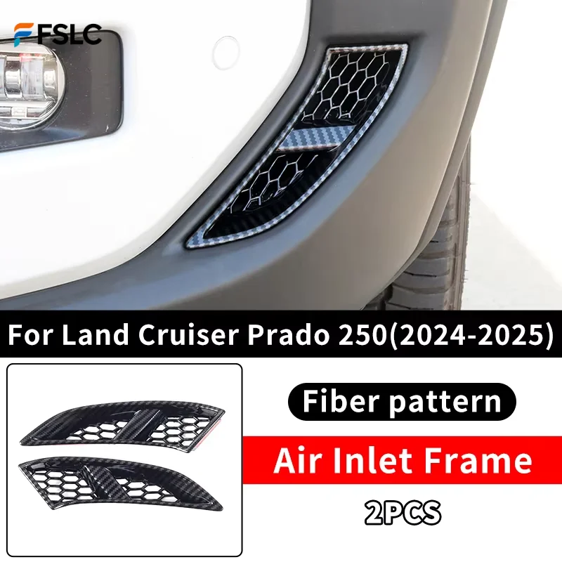 

⭐Genuine⭐Front Grille Frame & Air Intake Trim For Toyota Land Cruiser Prado LC250 1958 2024‑2025 Exterior Decoration Accessories