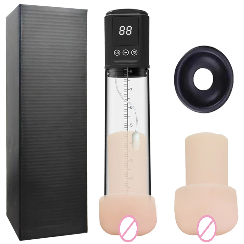 Fully Automatic Penis Exercise Airplane Cup Male Sucking Vibration Masturbation Exercise Device Adult Supplies Training Device