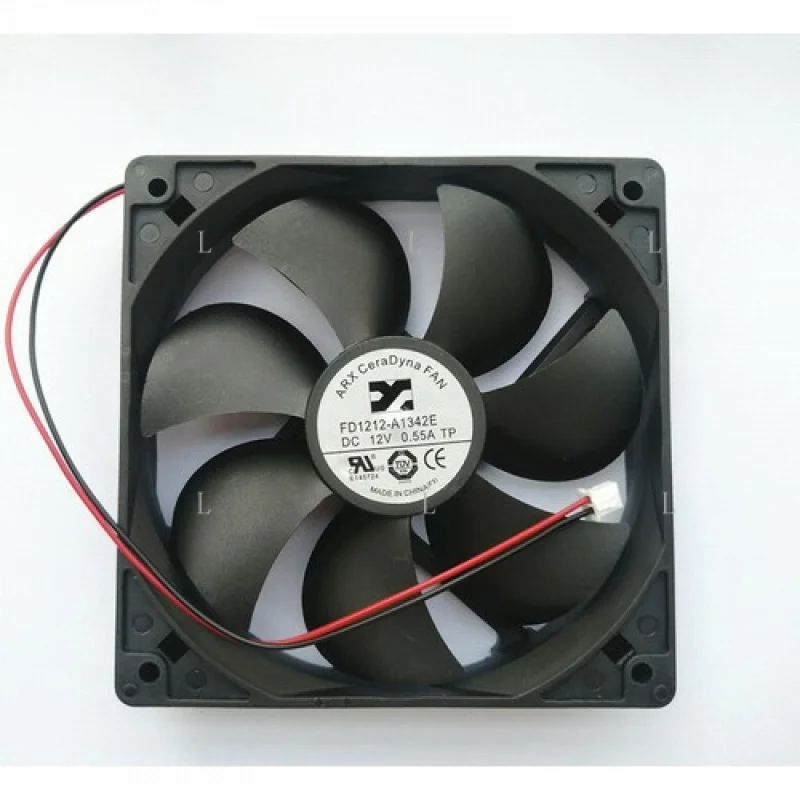 

L FD1212-A1342E DC12V 0,55A TP 12025 2PIN для источника питания ARX CeraDyna Охлаждающий вентилятор