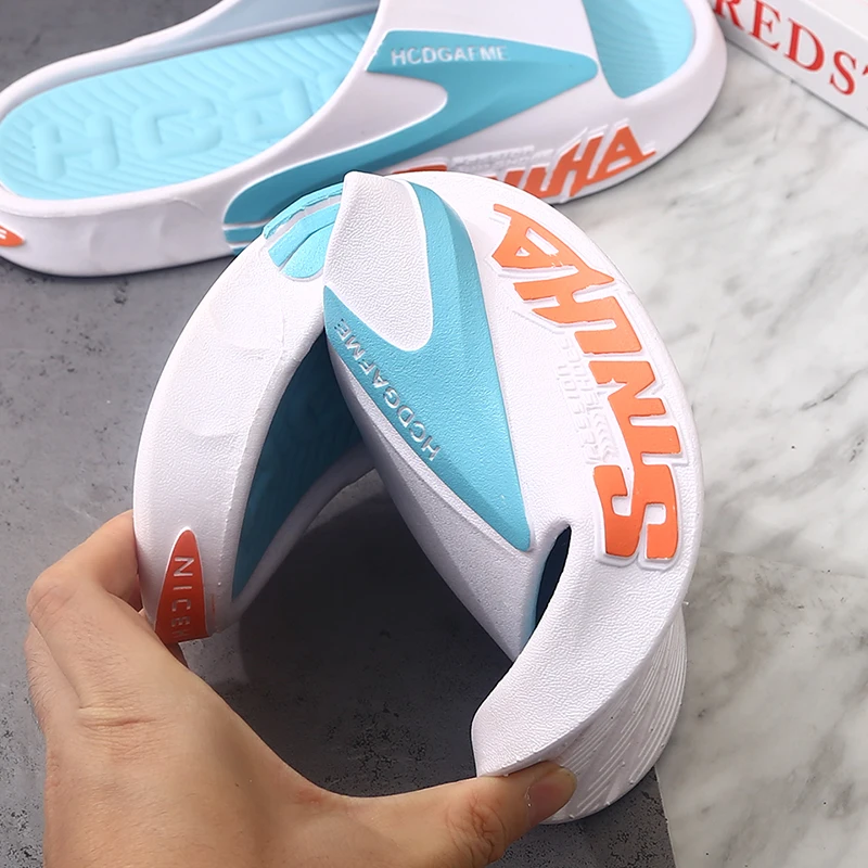 Sommer Herren Indoor Und Outdoor Modische Hausschuhe Rutschfeste Und Verschleißfeste Strandsandalen Weiche Sohlen Hause Rutschen