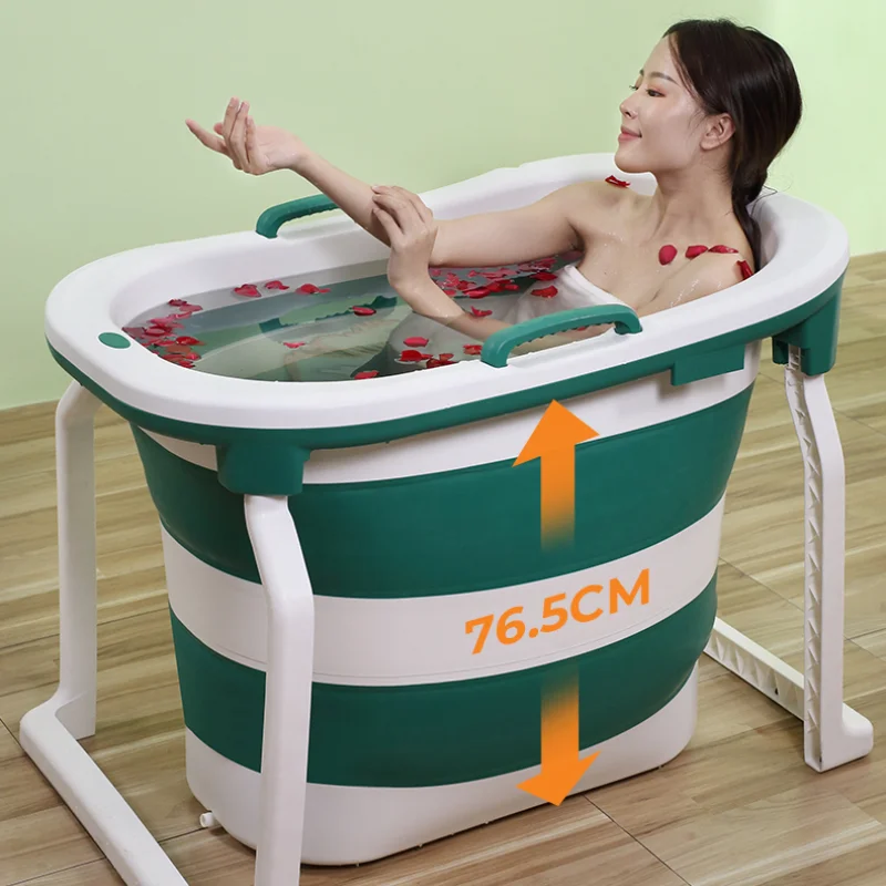 Portable Toilet Folding Bathtub Stand Bathtub Lid Cover Bathroom Product Baignoire Pliable Adullte Household Bano Portatil