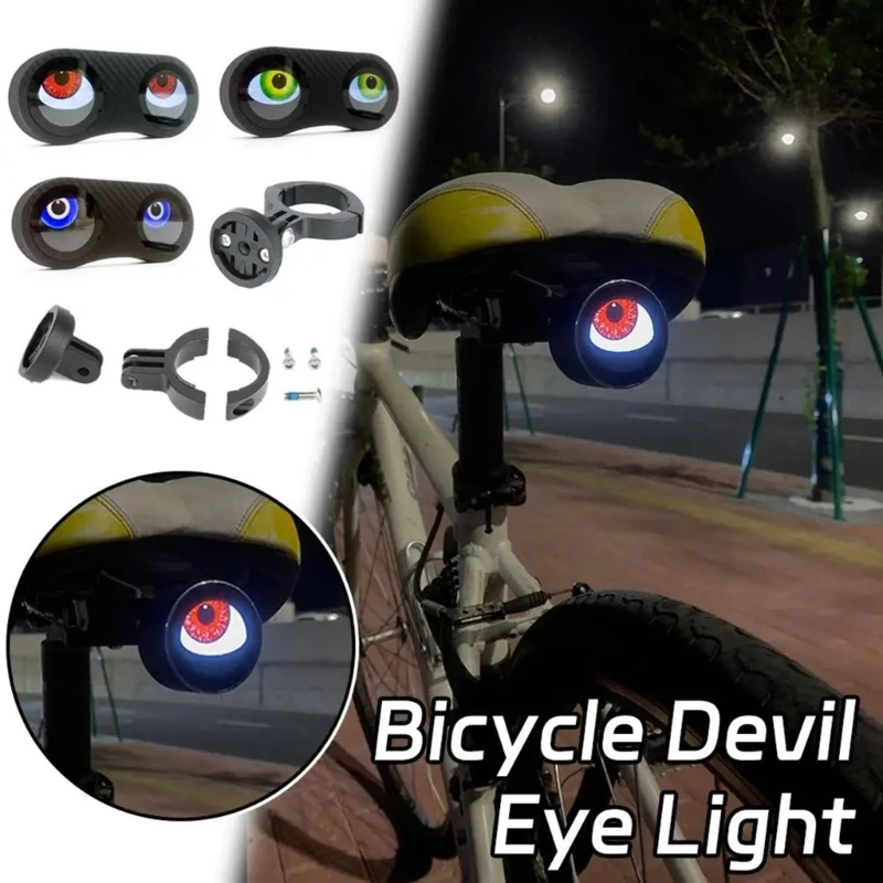 Programmable Bike Tail Light USB Rechargeable Waterproof Cycling Safety Light Dynamic LED Bicycles Tail Lamp Enduring 24BD