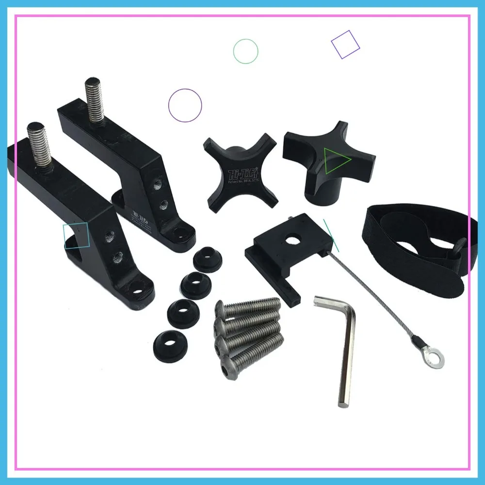 

Универсальное крепление на капоте для внедорожных домкратов, простая установка на модели джипов 2013 г., представляет собой сверление не требуется.