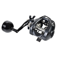 5.3:1 Widen Casting Reels 15kg Strong Brake Force Baitcasting Reel Anti Fry Line Metal Line Cup Wide Body Sea Fishing Wheel