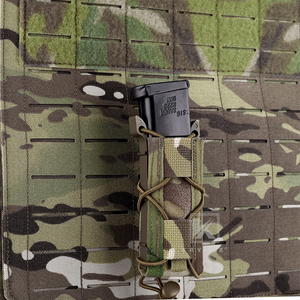 Krydex taktische 9mm Pistole Magazin tasche modulare einzelne offene Camo Mag Beutel Molle Halter Jagd Schießen cs Zubehör