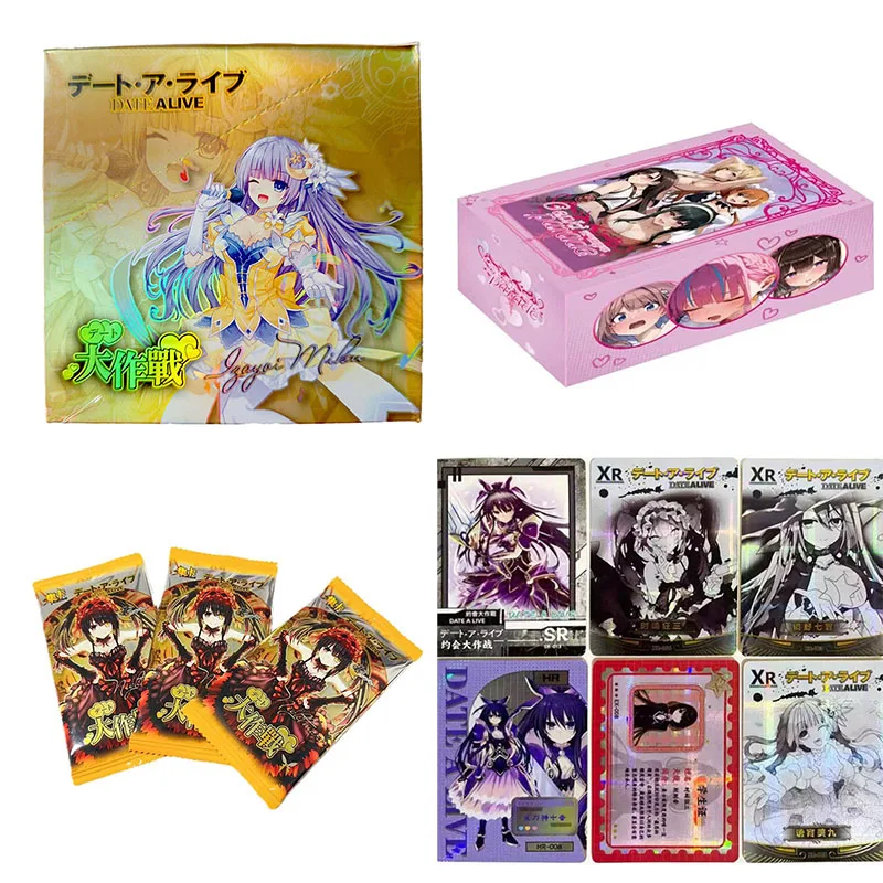 Goddess Date A Live Booster Display TCG Anime Trading Collection Card لعبة أطفال #2