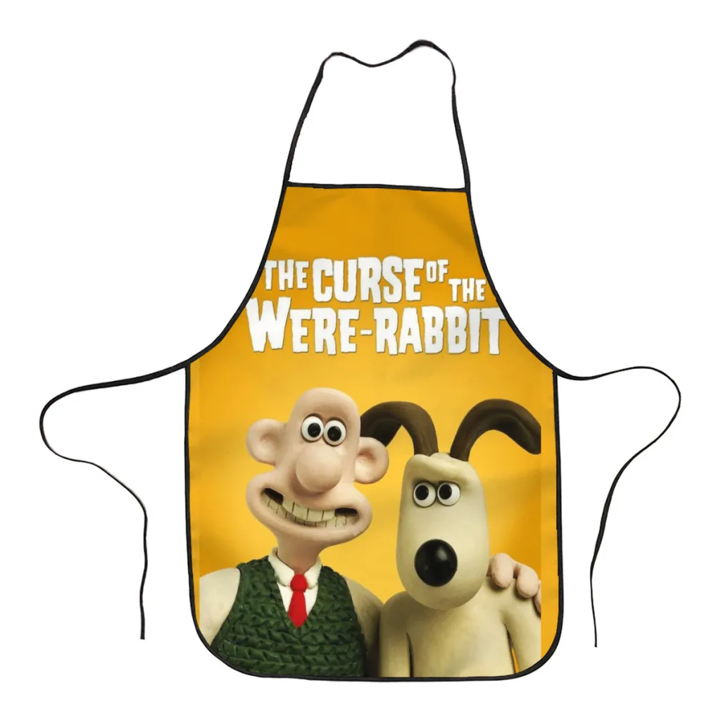 

Kawaii Cute Gromit Kitchen Aprons for Women Household Cleaning Apron Chefs Cooking Baking Apron for Child