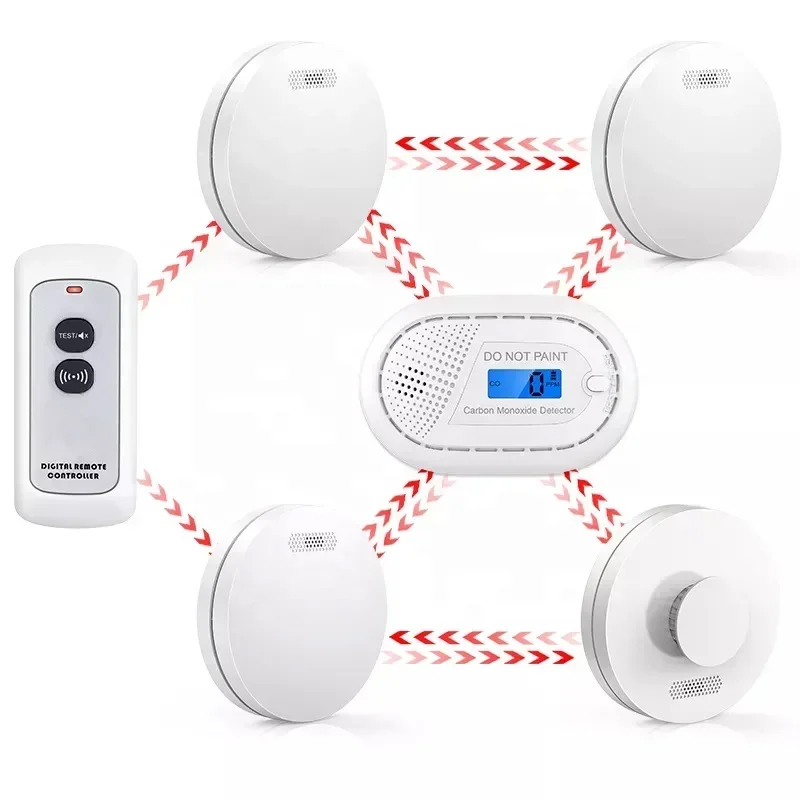 3v lithium interconnectable smoke alarms interconnected smoke detector scotland smoke and co detector interconnected