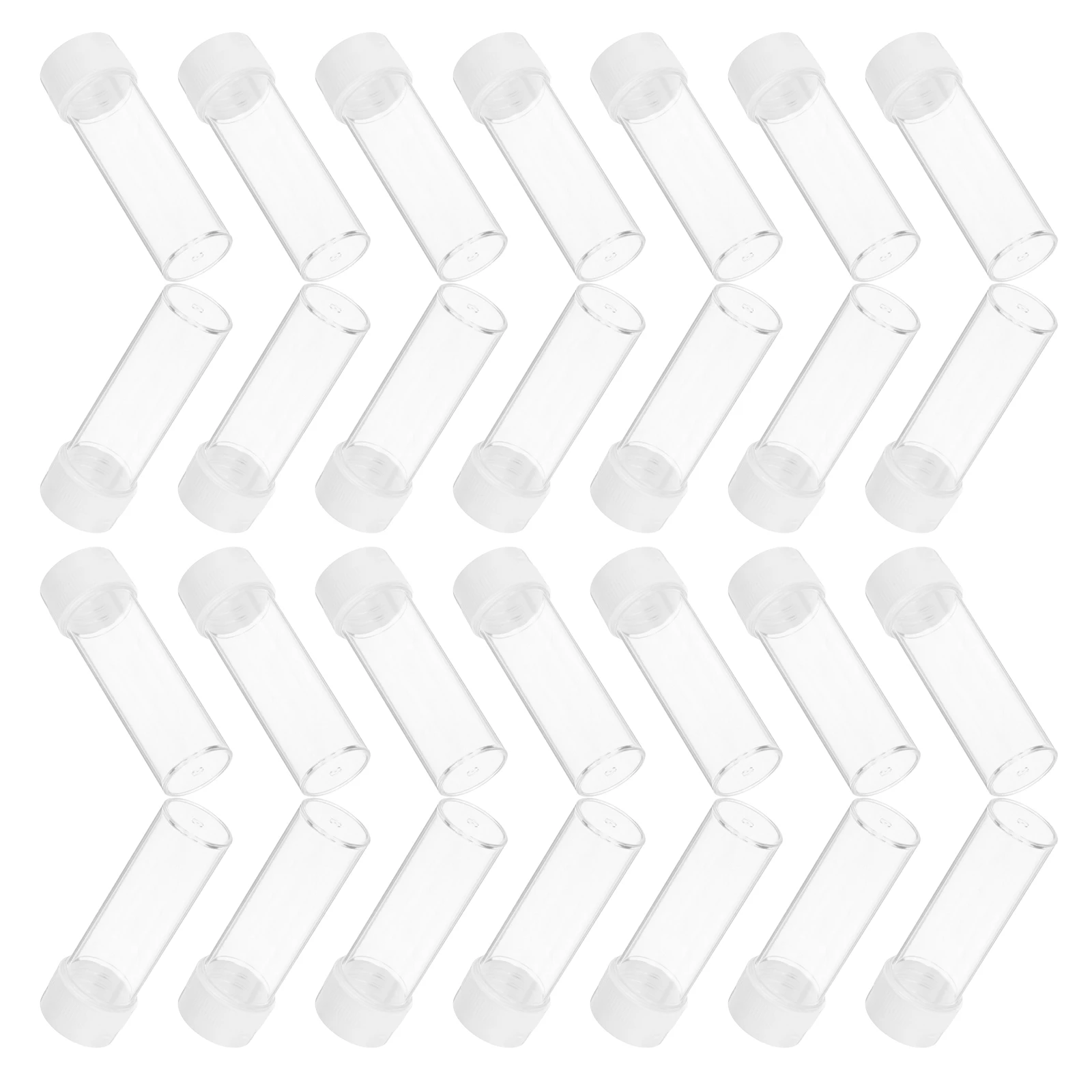 

50pcs Lab Test Clear Plastic Storage Containers Leakproof Cap Disposable Culture Medical Diagnostics Propagation