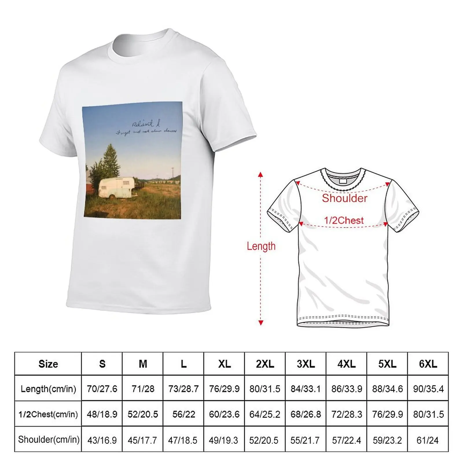Relient K - Forget and Not Slow Down T-Shirt funny meme t-shirts plus size clothes oversized t shirt men