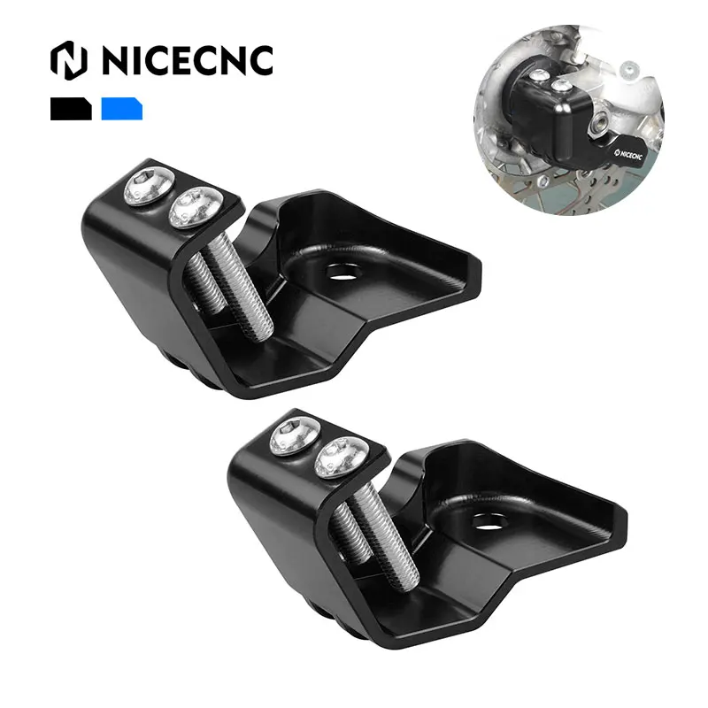 

NiceCNC CNC Aluminum Front Fork Leg Shoe Cover Guards For Yamaha YZ250 YZ 250 2015-2021 2020 2019 2018 2017 Motocross Black Blue