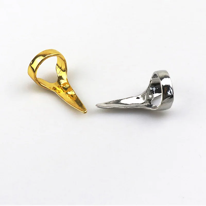 20 قطعة من حلقات مخلب العناية بالشعر، حلقات فصل الشعر المعدنية، ملحقات أدوات العناية بالشعر خاصة للشعر المستعار الحقيقي