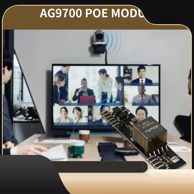 SDAPO DP9700 sin acoplamiento de versión de condensador con módulo POE AG9700 12V 1A-T44C