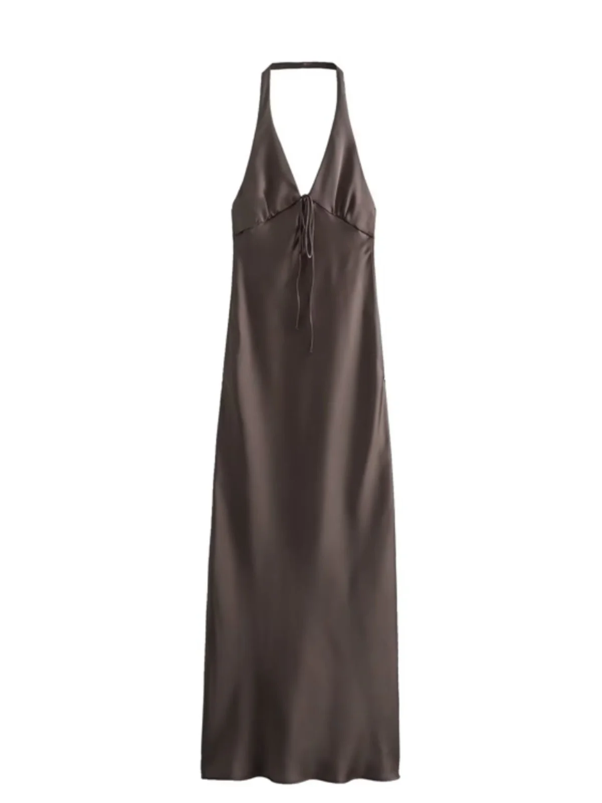 Jesienna Nowa Damska Bielizna z Jedwabiu Satynowego o Wyjątkowym Wyglądzie, Idealna na Co Dzień i na Specjalne Okazje, Długa, Wygodna w Noszeniu, Inne 00%