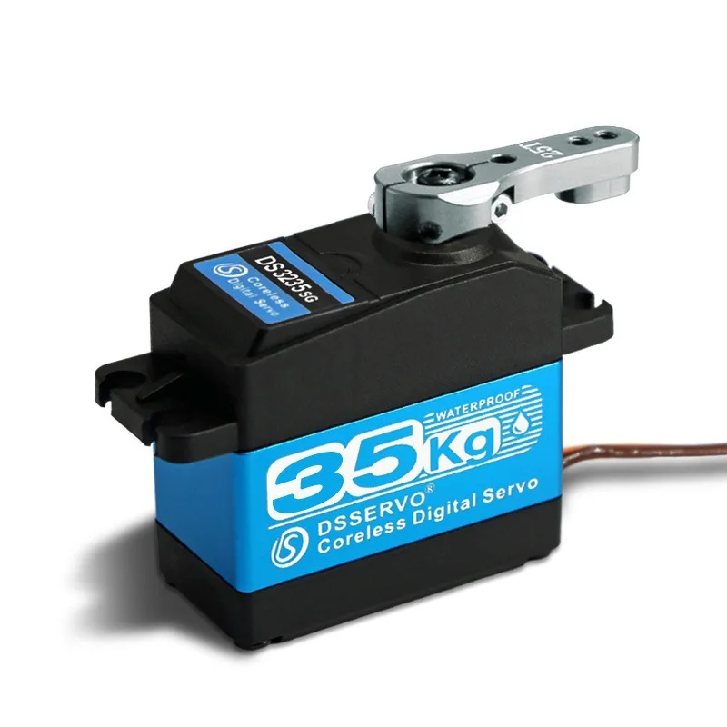 35kg ds3235sg motor coreless de alto torque servo engrenagem de metal digital e servo de engrenagem de aço inoxidável para arduino robótico diy modo rc