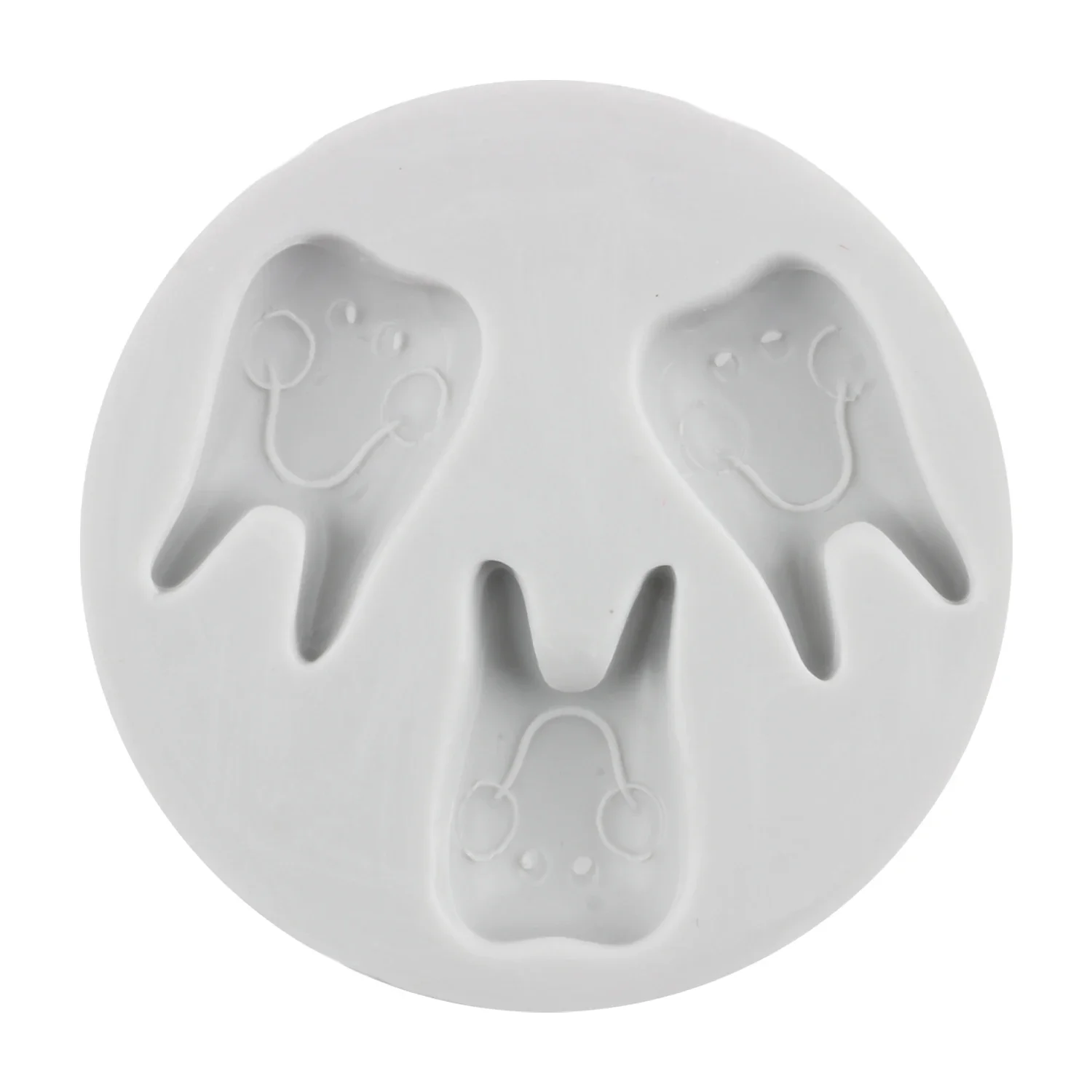 Tooth Molar Silicone Mold Baby Birthday Cupcake Topper Fondant Cake Decorating Tools Candy Resin Molds Chocolate Gumpaste Moulds