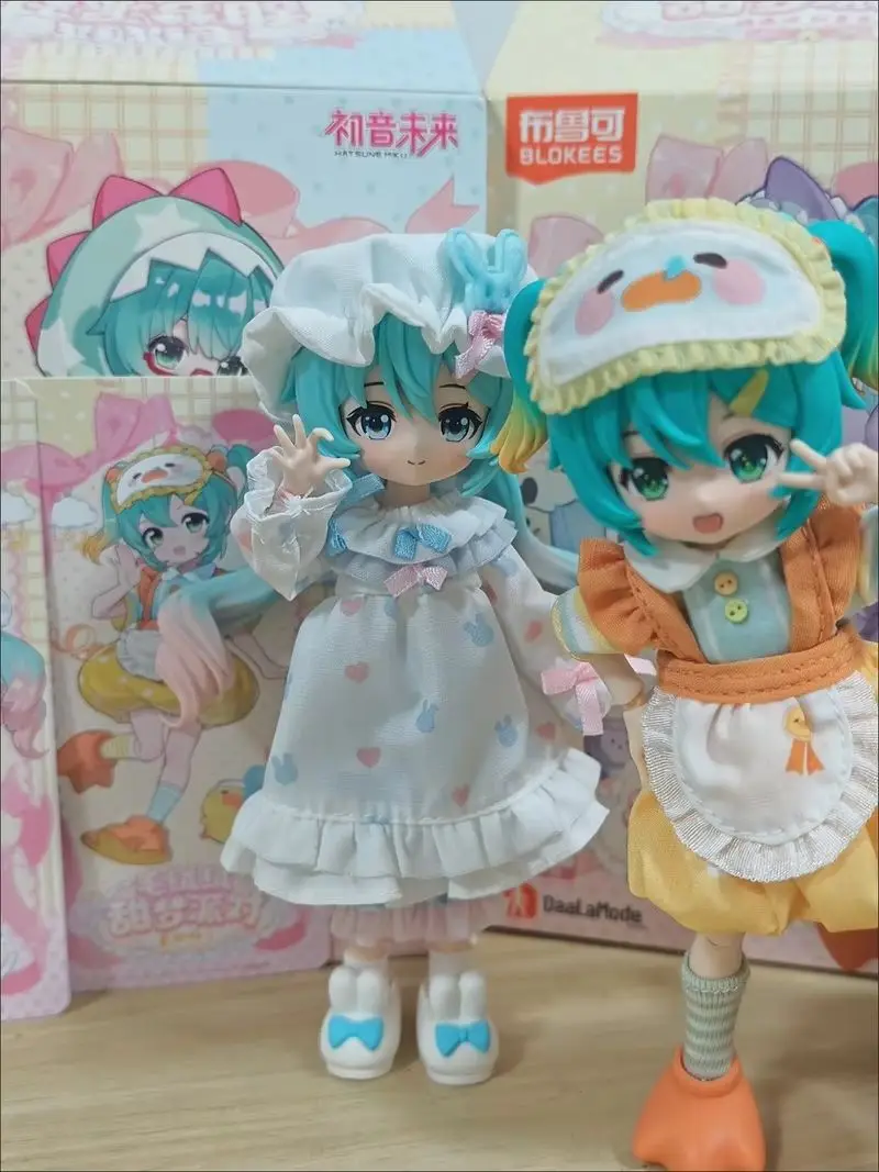 2026 Nouveaux kits de modèles de figurines Blokees Hatsune Miku 02 Série Daalamode, collection de jouets de décoration et cadeaux, thème fête de rêve doux et moelleux