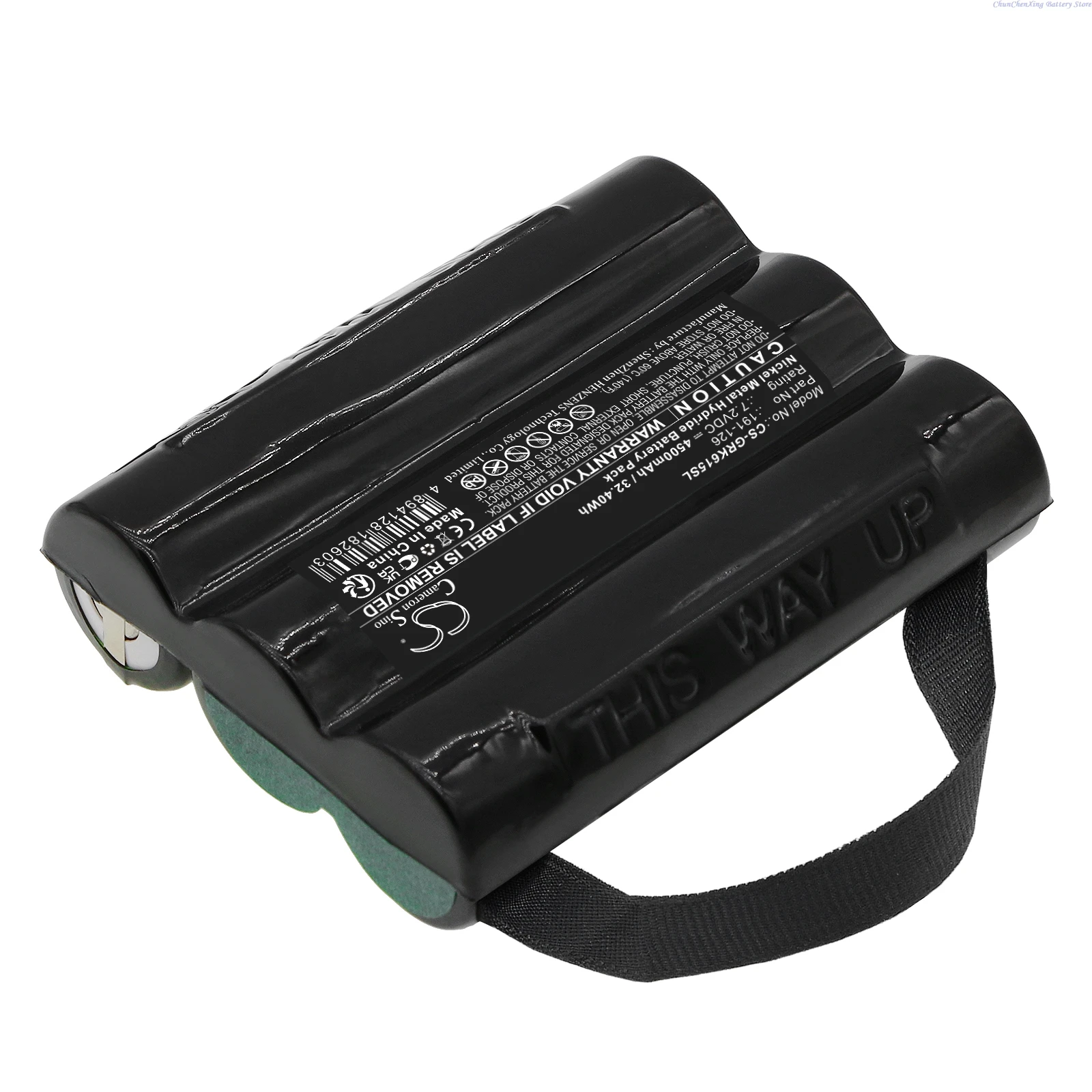 Cameron Sino 7.2V 4500mAh Battery 191-126 for GE Druck DPI 610, DPI 615, DPI610 Pressure Calibrators, DPI615 