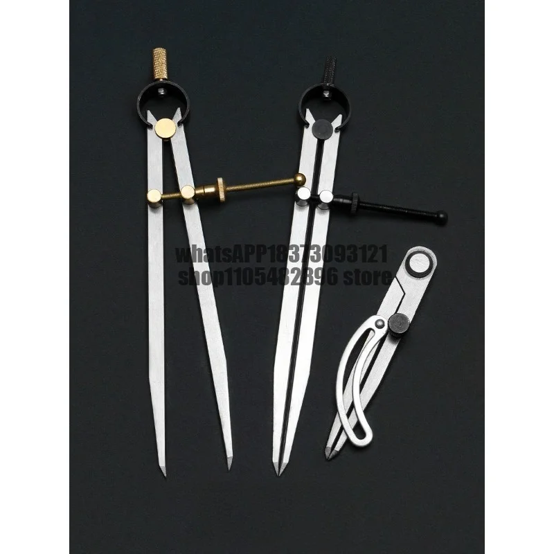 Leather Spacing Gauge, Adjustable Scribing Gauge Edge Press Handmade DIY Leather Goods Tools Scribing Woodworking