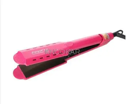 Electric plywood temperature iron powder straight iron straight splint curling iron straight a dual-use corn special clamp barbe