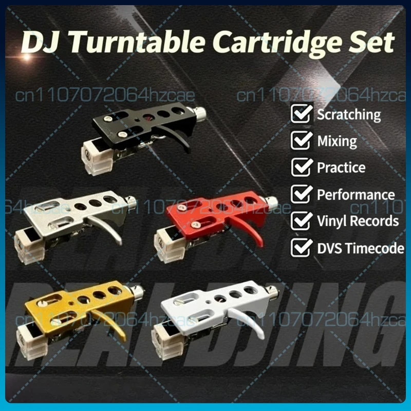 DJ stylus set, for Panasonic stylus record stand, for iron triangle AT3600 record head, Scratch artifact for rubbing discs