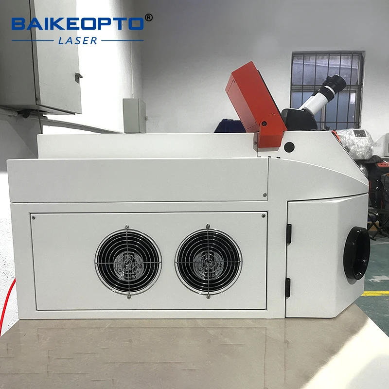 BAIKEOPTO BK-JW100A 100W Micro Enclosed Laser Welder Suitable For Small Batch Custom Jewelry Processing