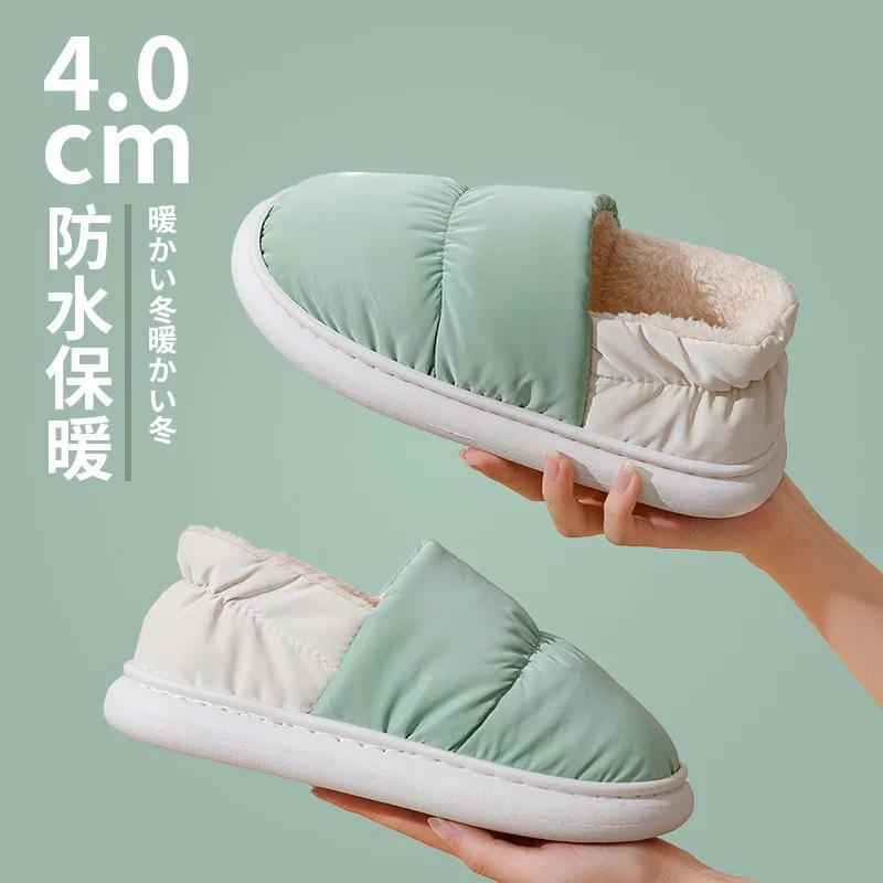 

Теплые зимние женские тапочки, трендовые пушистые тапочки, женские тапочки на мягкой подошве, домашняя красочная женская обувь, обувь для гостиной