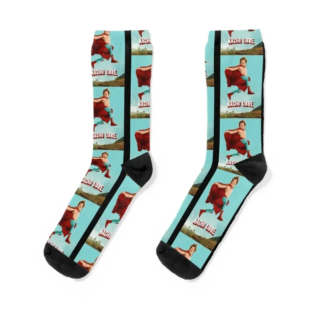 

Nacho Libre Classic . Socks moving stockings shoes custom Boy Socks Women's