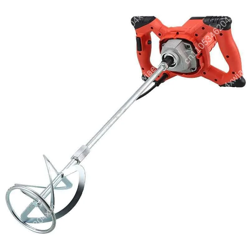 Industrial Hand Mixer Power Tool Variable Speed Paint Cement Mortar Putty Stirrer for Wall Plaster Concrete