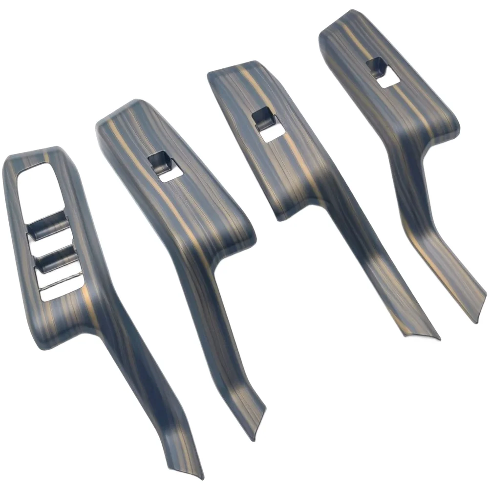 Interior Trim Kit for Toyota For RAV4 2026 ABS Trim Piece Carbon Fiber Texture 45 10cm Precision Fit for For RAV4