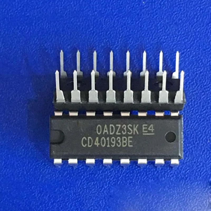 New 10Pcs Authent  TI CD40193BE CD40193 DIP16 Log    Package