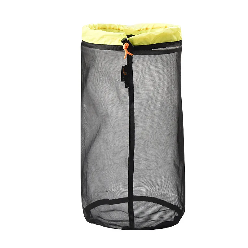 

Outdoor camping hammock mesh storage bag compression bag utility bag