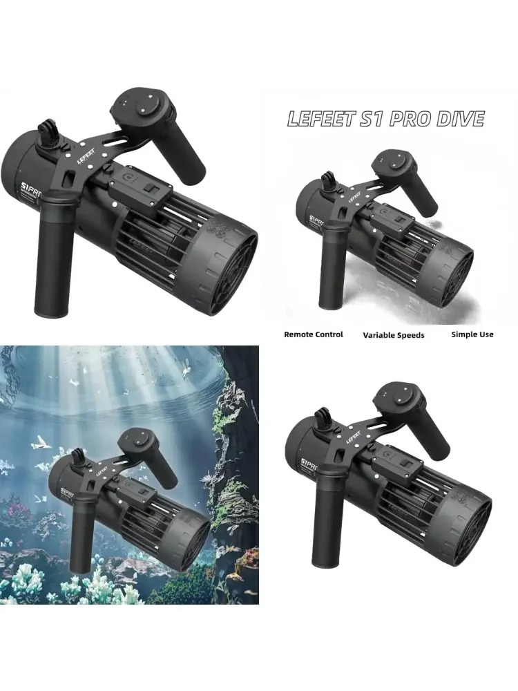 

Подводный скутер LEFEET S1 PRO: беспроводное управление, несколько режимов скорости, простое управление, оборудование для дайвинга