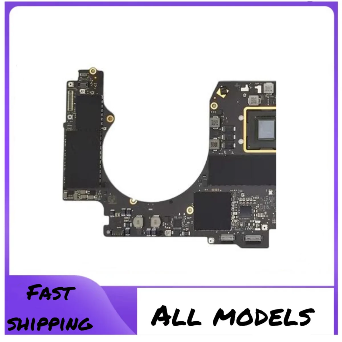 لوحة أم A1990 2018 2019 سنة لماك بوك برو ريتينا 15 "A1990 لوحة منطقية مع معرف اللمس i7/i9 256G 500G 1 تيرا بايت EMC 3215 3359