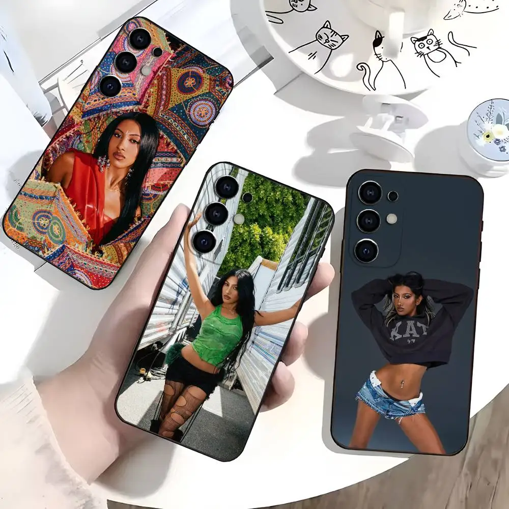L-Lara R-Raj Phone Case For Samsung S26,S25,S24,S21,S22,S23,Ultra,S20,Plus,Soft Silicone Black Cover
